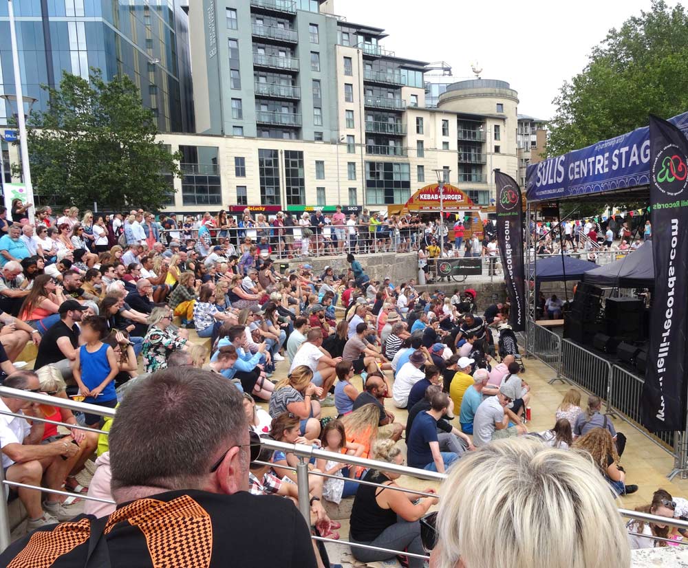 Crowd at Bristol Harbour Festival